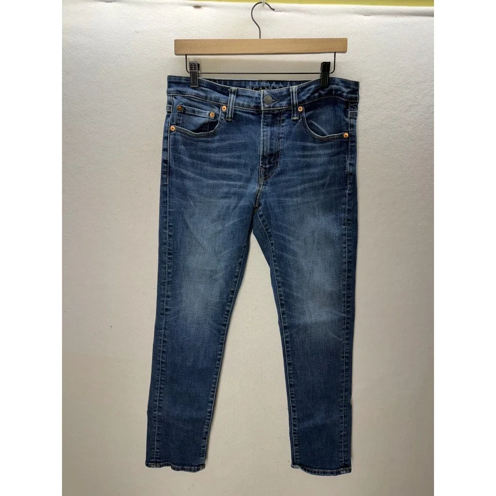 American Eagle Slim Jeans Mens 31x30 Blue Airflex+ Temp Tech Denim 3575